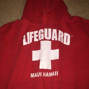 Maui lifeguard hoodie
